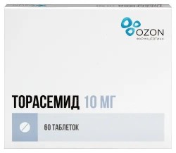 Торасемид табл. 10 мг 60 шт.