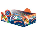 Карамель, Люмик 10 г 30 шт Арбуз на светящейся палочке блок