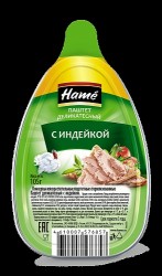 Паштет, Hame (Хаме) 105 г с индейкой деликатесный алюмин. упаковка