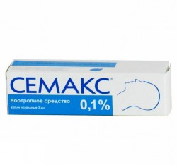 Семакс капли наз. 0.1% 3 мл 1 шт.