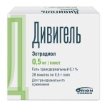 Дивигель, гель трансдермальный 0.1% 0.5 г 28 шт