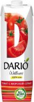 Сок, Dario (Дарио) 1 л Велнесс томатный с морской солью