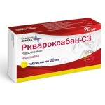 Ривароксабан-СЗ, таблетки покрытые оболочкой пленочной 20 мг 28 шт