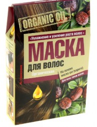 Маска для волос, 30 мл №3 Органик Оил Увлажнение и усиление роста масло ши