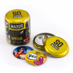 Презервативы Maxus Спешл точечно-ребристые 15 шт.