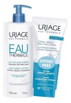 Набор, Uriage (Урьяж) 200 мл + 500 мл крем очищающий пенящийся (Лаванте) + молочко увлажняющее для тела О'Термаль