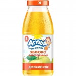 Сок, Агуша 150 мл яблоко осветленный без сахара с 4 мес
